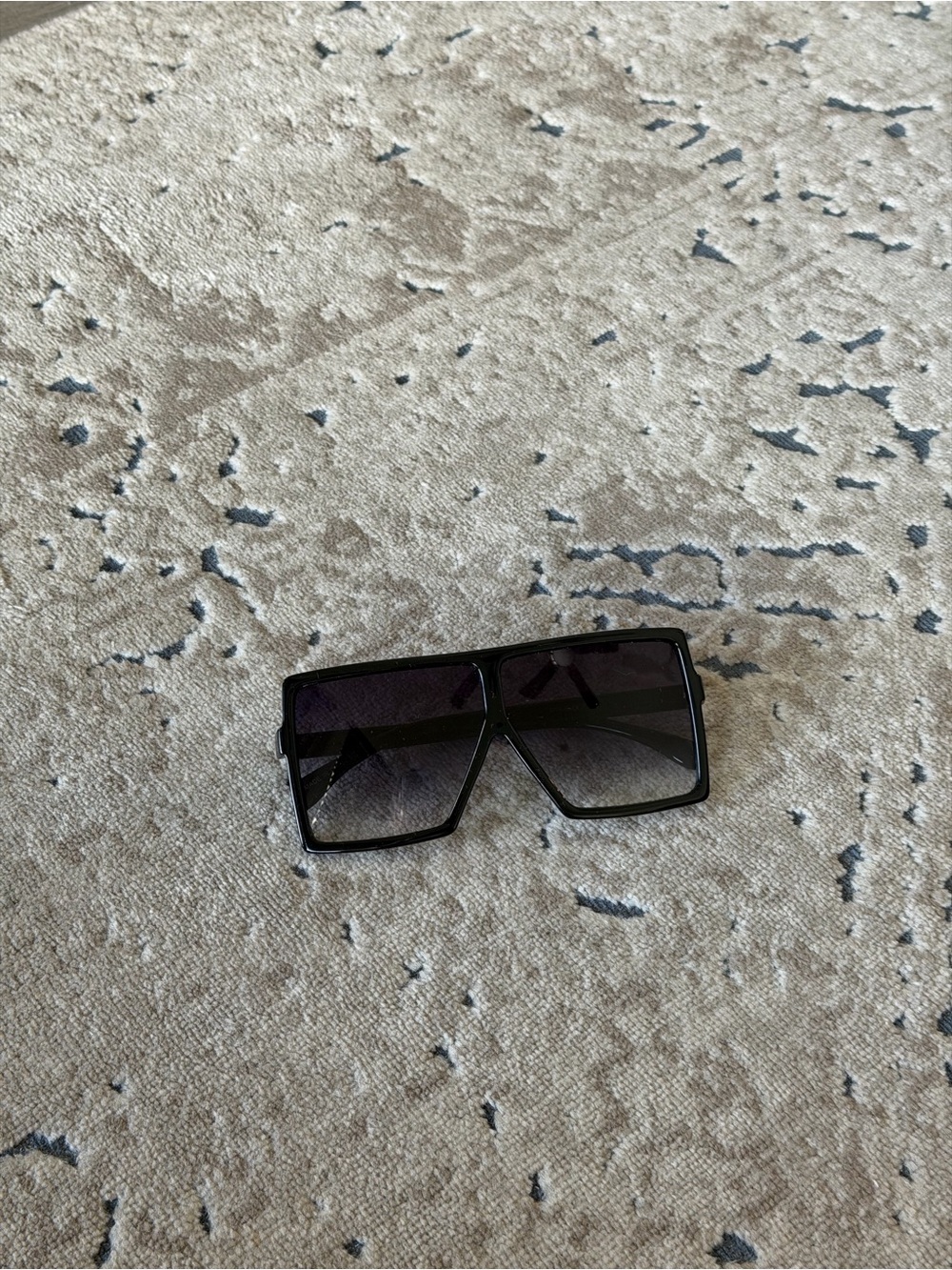 Black Oversized Shield Sunglasses - Women Accessories
